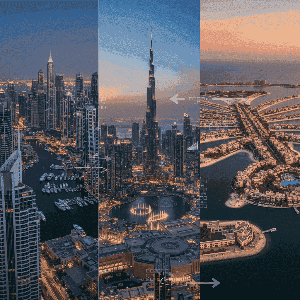 Dubai Marina vs Downtown vs Palm Jumeirah: Best for Rental Investors in 2026